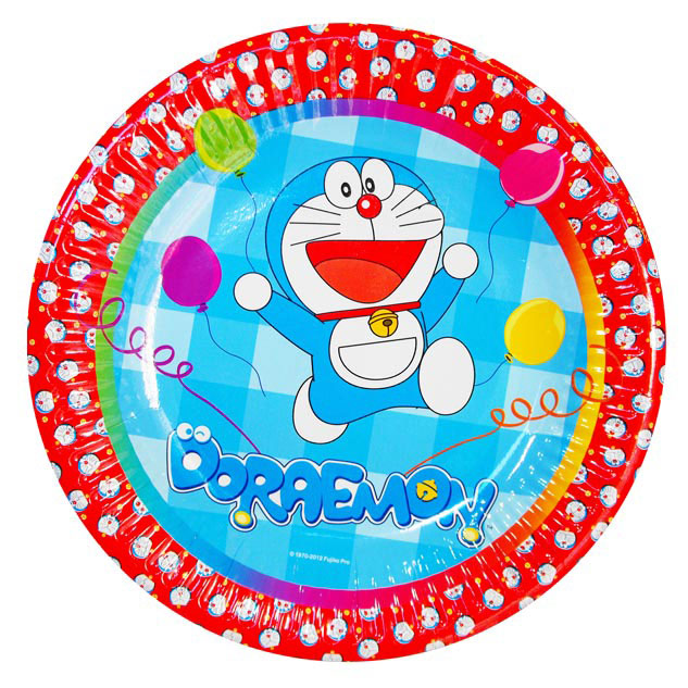Piatti Doraemon grandi 10 pezzi