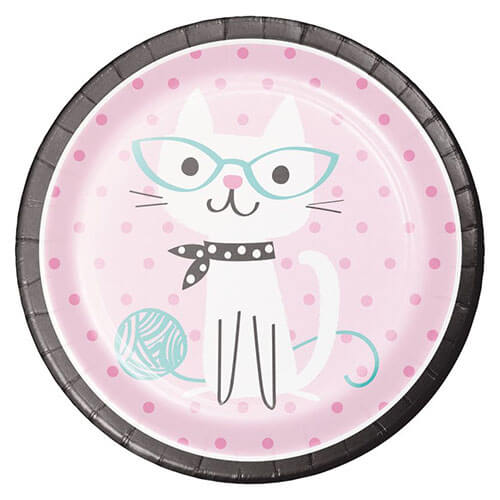 Piatti Gatto Miao Miao grandi 8 pezzi